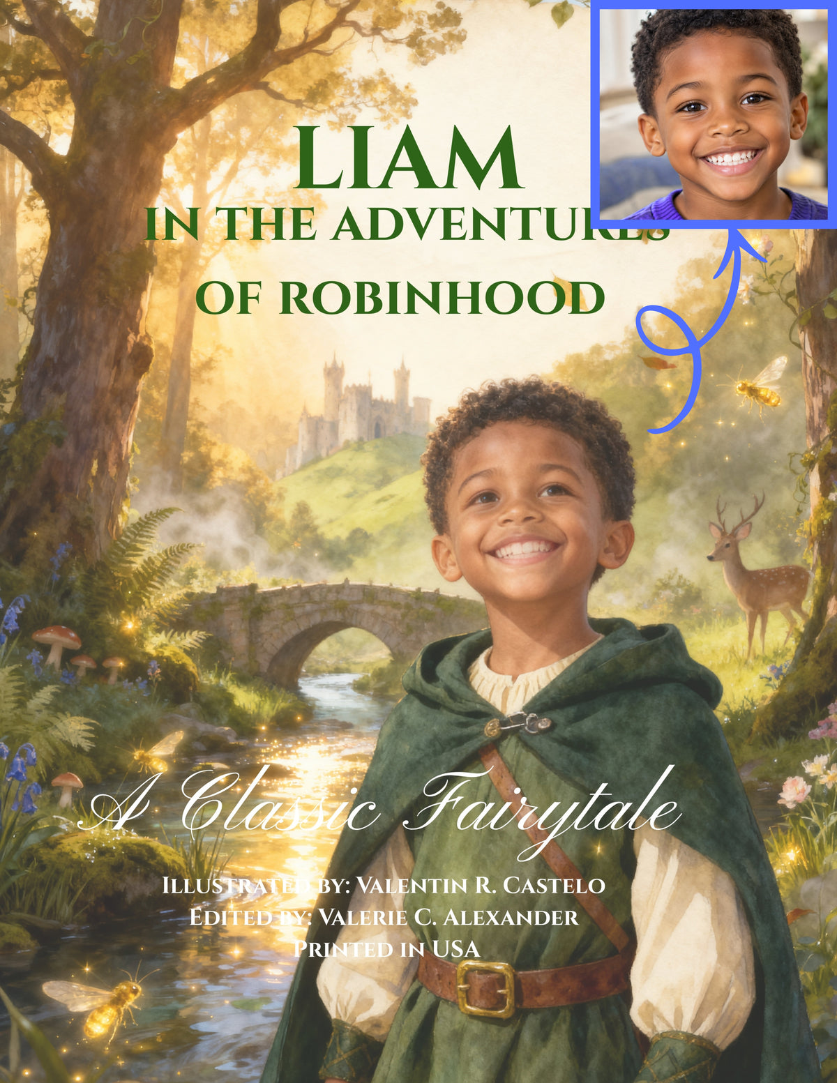 Robinhood and His Great Adventures — Personalized Classic Fairy Tale