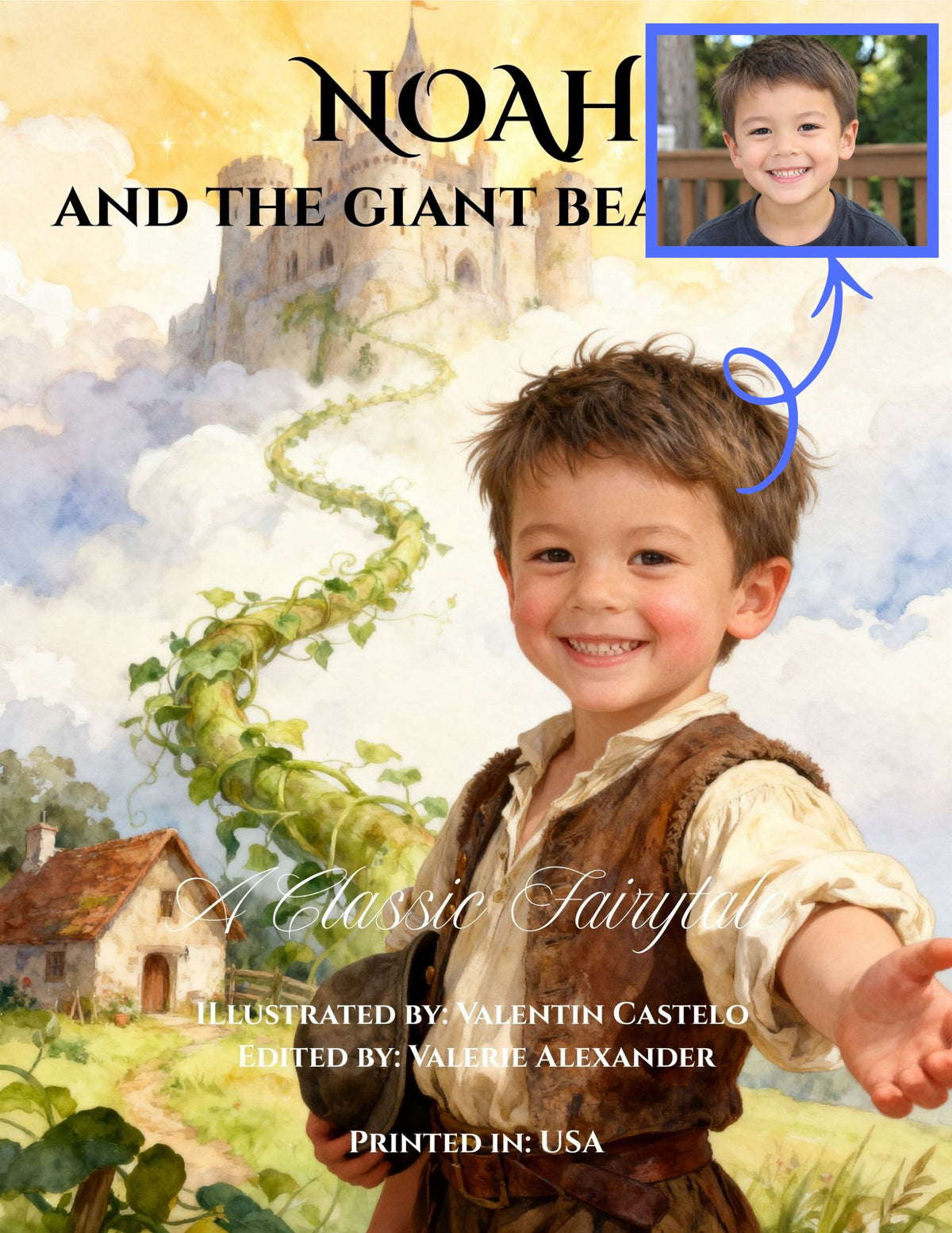 Jack and the Beanstalk — Personalized Classic Fairy Tale